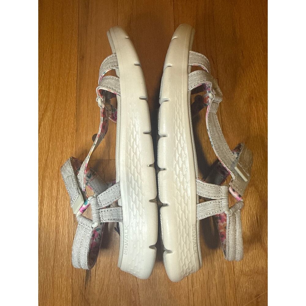 NEW Skechers On-The-Go 600 Sport Sandals Gray Women’s Size 9 NWOT - Picture 8 of 8